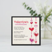 Invitation à la fête de la Saint Valentin (Debout devant)