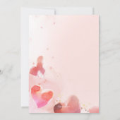 Invitation à la fête de la Saint-Valentin (Dos)