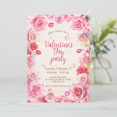 Invitation à la fête de la Saint Valentin (Debout devant)