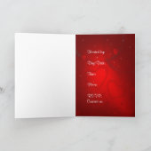 Invitation à la fête de la Saint-Valentin - Carte (Intérieur)