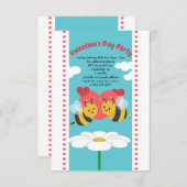 Invitation à la fête de la Saint-Valentin d'Abee C (Devant / Derrière)