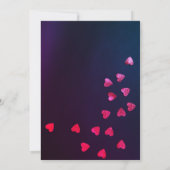 Invitation à la fête de la Saint-Valentin romantiq (Dos)