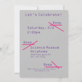 Invitation à la fête de la science robotique (Dos)