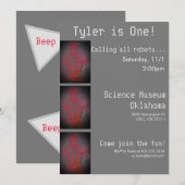 Invitation à la fête de la science robotique (Devant / Derrière)