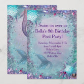 Invitation à la fête de la sirène (Devant / Derrière)