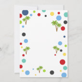 Invitation à la fête de la Sirène et du Requin (Dos)