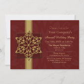 invitation à la fête de la société Gold (Devant)