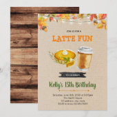 Invitation à la fête de la tarte au potiron (Devant / Derrière)