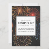 INVITATION À LA FÊTE DE LA VEILLE DU NOUVEL AN| Fi (Devant)