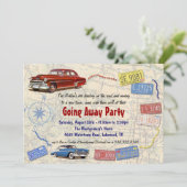 Invitation à la fête de la Voiture Rétro - Nouveau (Debout devant)