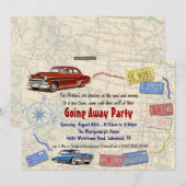 Invitation à la fête de la Voiture Rétro - Nouveau (Devant / Derrière)