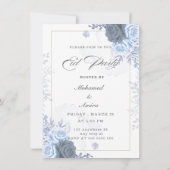 Invitation à la fête de l'Aïd Élégante célébration (Dos)