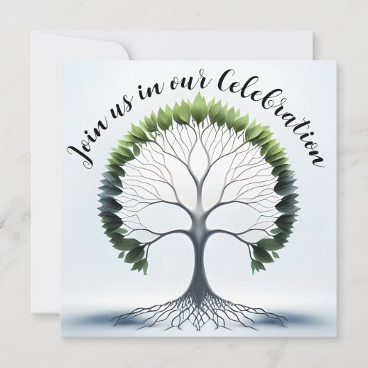 Invitation à la fête de l'Arbre Vert de Vie (Devant)