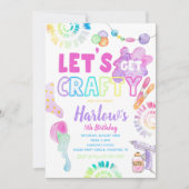 Invitation à la fête de l'artisanat | Invitation à (Devant)