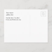 Invitation à la fête de l'aube pour filles mignonn (Dos)