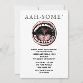 Invitation à la fête de l'école dentaire (Devant)