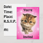 Invitation à la fête de l'enfant (Devant / Derrière)