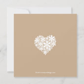 Invitation à la Fête de l'Engagement des Coeurs de (Dos)