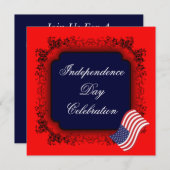 Invitation à la fête de l'Indépendance (Devant / Derrière)