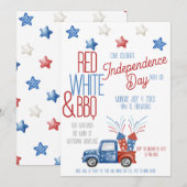 Invitation à la fête de l'Indépendance (Devant / Derrière)