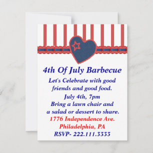 Invitation à la fête de l'Indépendance