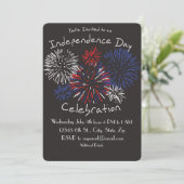 Invitation à la fête de l'Indépendance (Debout devant)