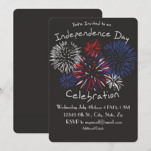 Invitation à la fête de l'Indépendance