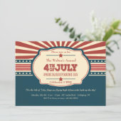 Invitation à la fête de l'indépendance américaine (Debout devant)