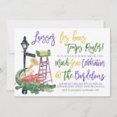 Invitation à la fête de Mardi Gras (Devant)