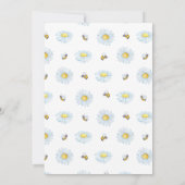 Invitation à la fête de mariage Meant to bee (Dos)