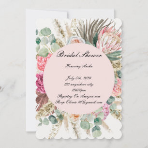 INVITATION À LA FÊTE DE MARIÉE