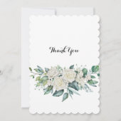 INVITATION À LA FÊTE DE MARIÉE VERDOYANTE (Dos)