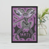 Invitation à la fête de Miss Ado Halloween (Debout devant)