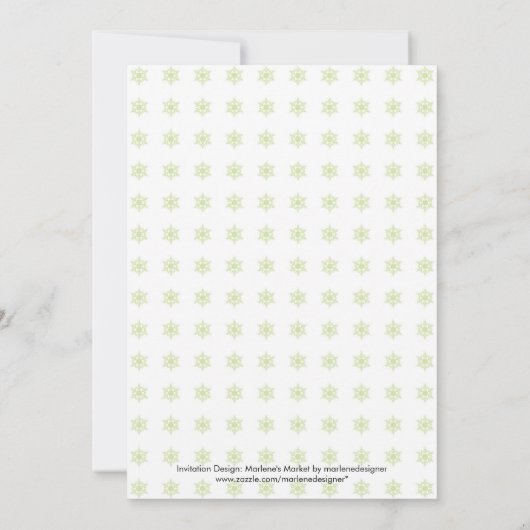 Invitation à la fête de Mittens (Dos)