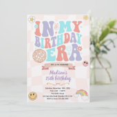 Invitation à la fête de mon ère d'anniversaire (Debout devant)