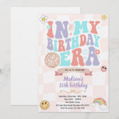 Invitation à la fête de mon ère d'anniversaire (Devant / Derrière)