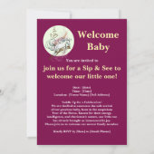 Invitation à la fête de naissance de 2026 du Cheva (Dos)