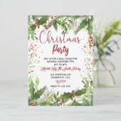 Invitation à la fête de Noël (Debout devant)