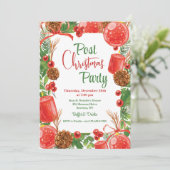 Invitation à la fête de Noël (Debout devant)