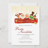 Invitation à la fête de Noël (Devant)