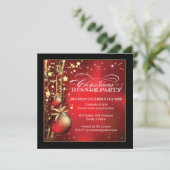 Invitation à la fête de Noël (Debout devant)