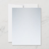 Invitation à la fête de Noël (Dos)