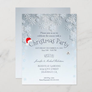 Invitation à la fête de Noël