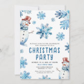 Invitation à la fête de Noël (Devant)