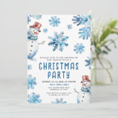 Invitation à la fête de Noël (Debout devant)