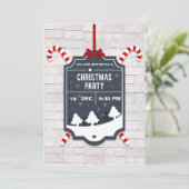 Invitation à la fête de Noël (Debout devant)