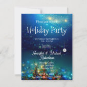 Invitation à la fête de Noël (Devant)