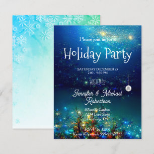 Invitation à la fête de Noël