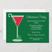 Invitation à la fête de Noël (Devant / Derrière)