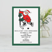 Invitation à la fête de Noël (Debout devant)